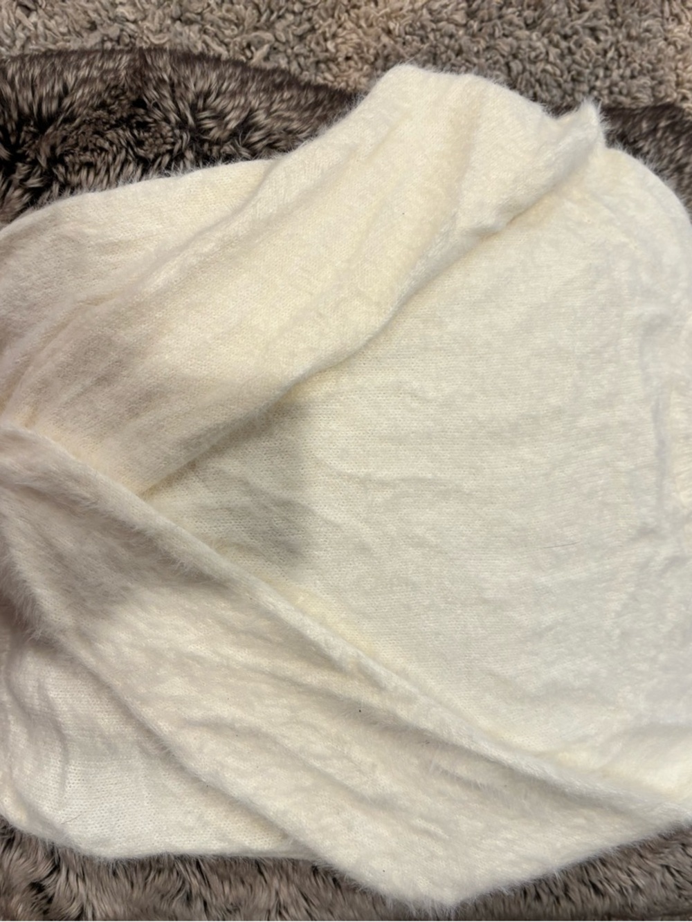 Cozy Ivory Knit Sweater